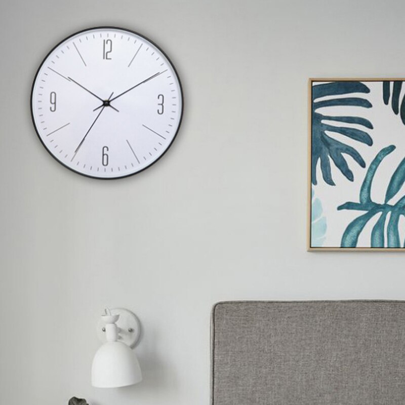 Kwartsklok stille scandinavische stijl digitale klok woonkamer moderne aililife wandklok kantoor aililife