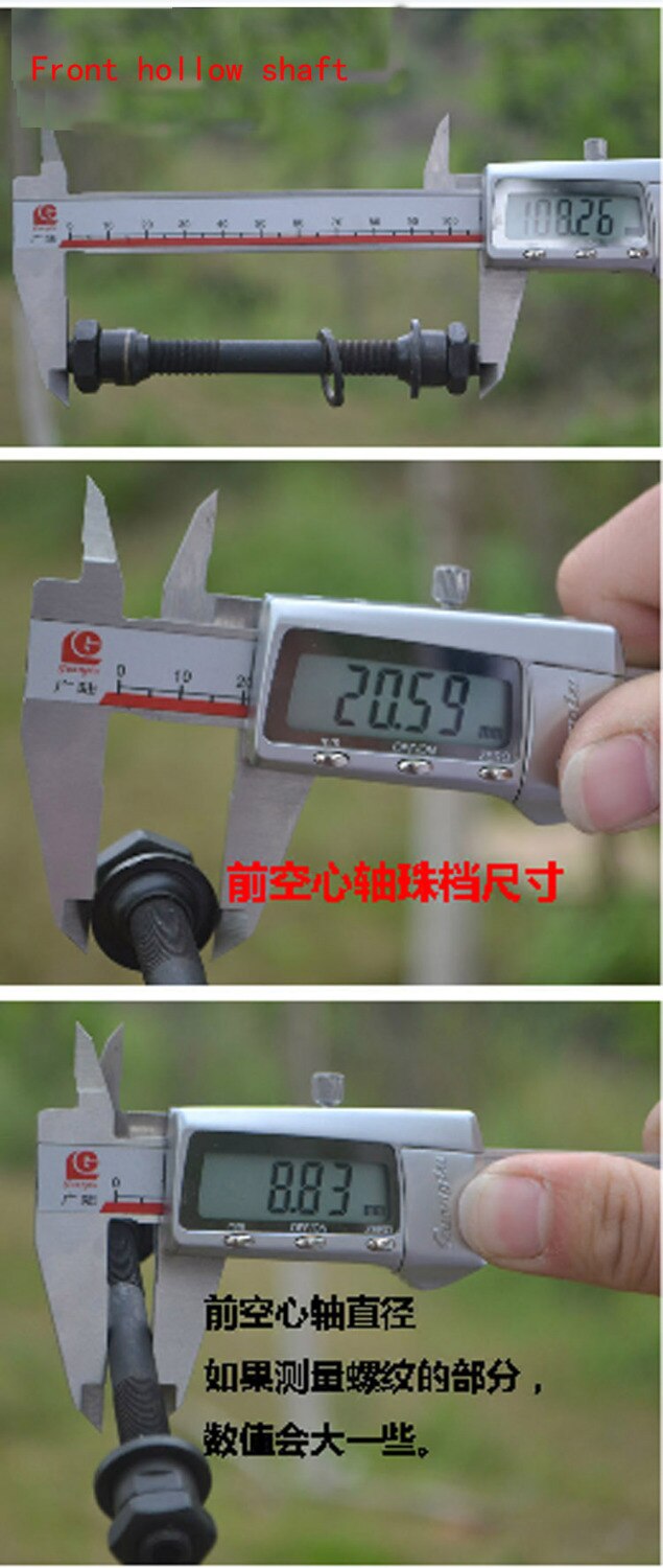 Bike skewer Quick Release Shaft hollow shaft Bicycle Front/rear Axle Mountain Bike Shaft Lever