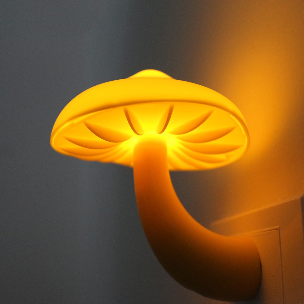 EU UNS Stecker Pilz Steckdose Lichter LED Nacht Licht für Schlafzimmer Baby Zimmer Heimat Dekoration Topf Licht LED Lampe