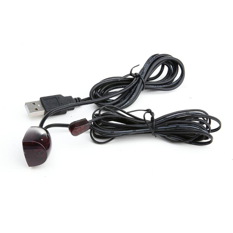 USB infrarrojo IR receptor de Control remoto, transportador, extensor, repetidor, emisor USB, adaptador para decodificador de Audio
