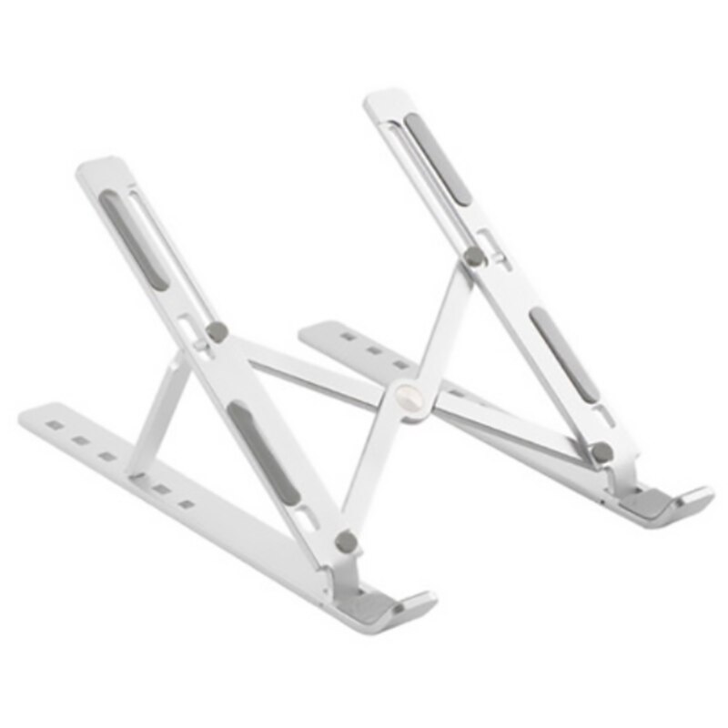 Opvouwbare laptopsteun van aluminiumlegering: Zilver