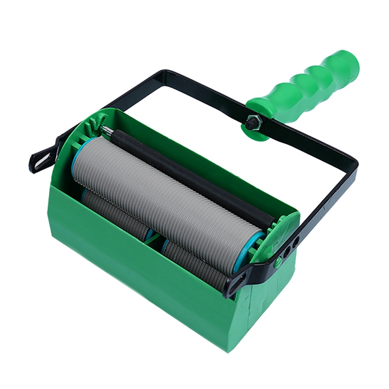 5 inch Muur borstelen tool monochrome en twee-kleur decoratieve borstel muur borstel zacht plastic hoofd woondecoratie: Two-color machine