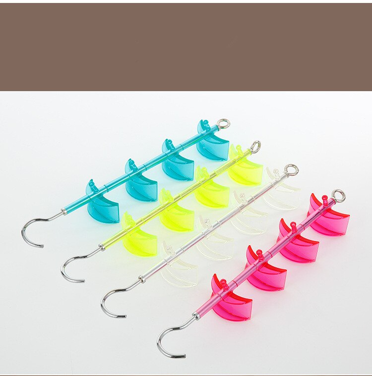 1PC 4-Hooks Handbag Bag Holder Shelf Hanger Hanging Rack Storage Organizer rear door OK 0548