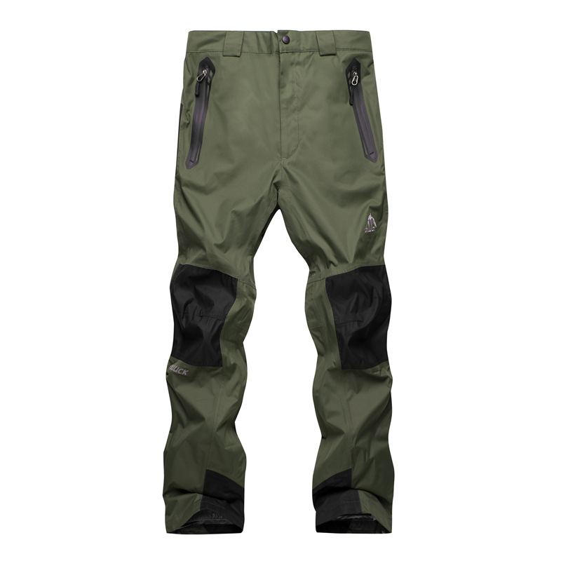 Mannen Winter Outdoor Ski Broek Waterdicht Winddicht Warming T Klimmen Broek Snowboard Broek Voor Camping: green / M