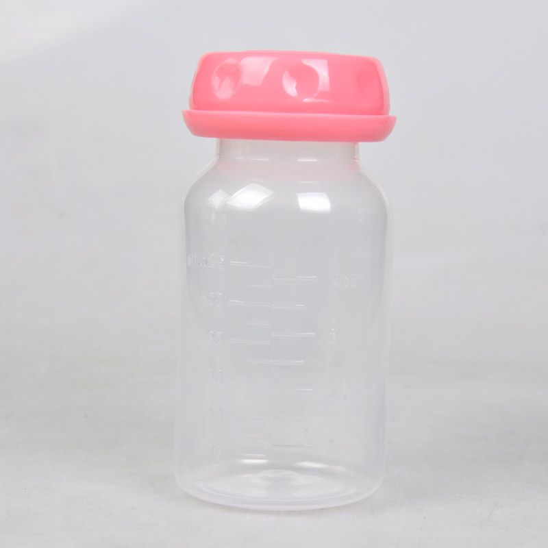 125ml solide oppbevaringsbokser baby morsmelk samling oppbevaring bred hals flasker bpa barn nydelig pp oppbevaringsflaske