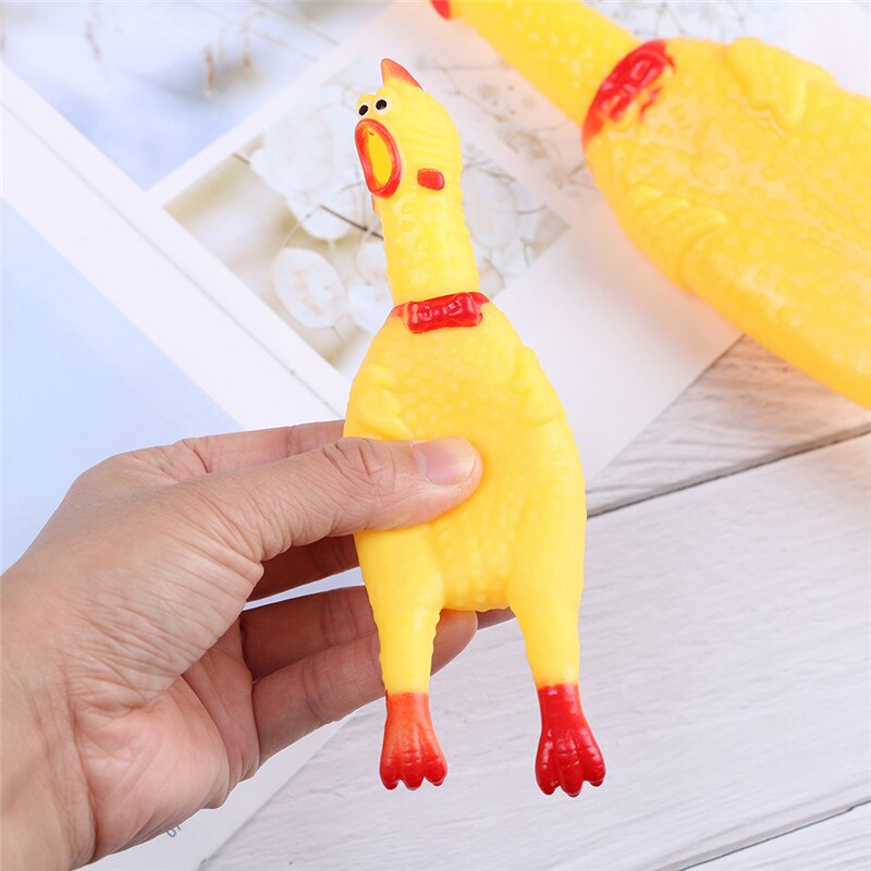 1 stücke 17cm 31cm 41cm Schreien Huhn quetschen Klang-Spielzeug Haustiere Spielzeug Produkt Hund Spielzeug Shrilling Dekompression werkzeug Lustige Spielereien