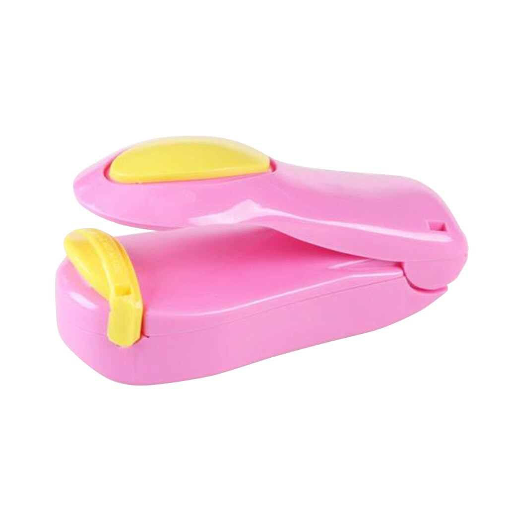 Portable household mini sealing machine food plastic bag Travel hand pressure sealing machine sealing sealing package: 4