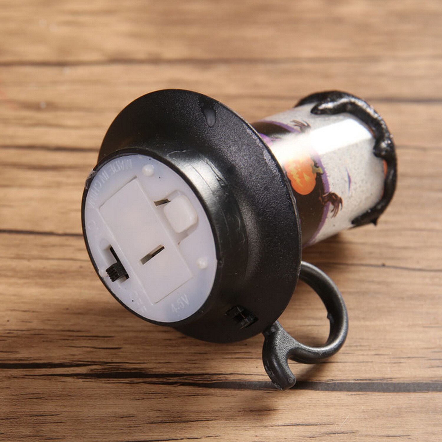 Halloween Led Kaars Licht Vlamloze Flickering Flashing Pompoen Heks Kaars Thee Licht Home Party Decoratie Lamp Willekeurige Kleur