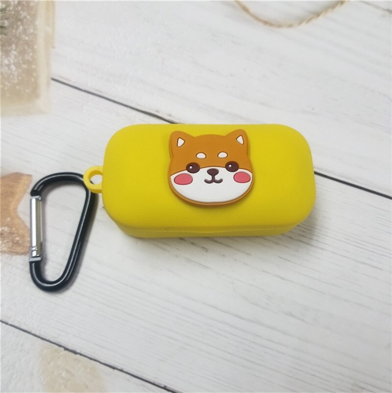 Funda de silicona con dibujos animados para auriculares QCY T5 T5S, funda protectora suave para auriculares QCY T5: 15