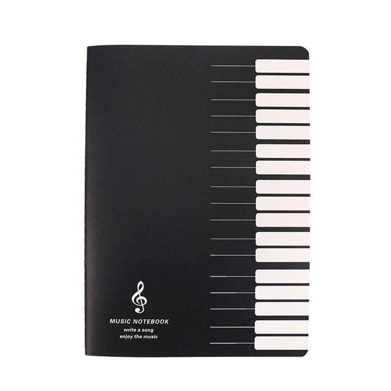 Music Practice Notebook Piano Violin Universal Five-line Notebook Piano Accessories Random Pattern For Beginners
