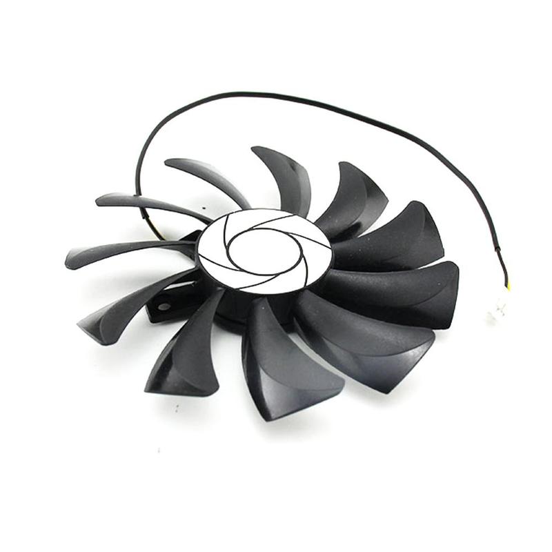 0.57AMP DC 12V HA9010H12F-Z 2Pin GTX1050 Ti Cooler Fan For MSI Geforce GTX 1050Ti 4G OC GTX 1050 2G Graphic Card Cooling Fan: Default Title