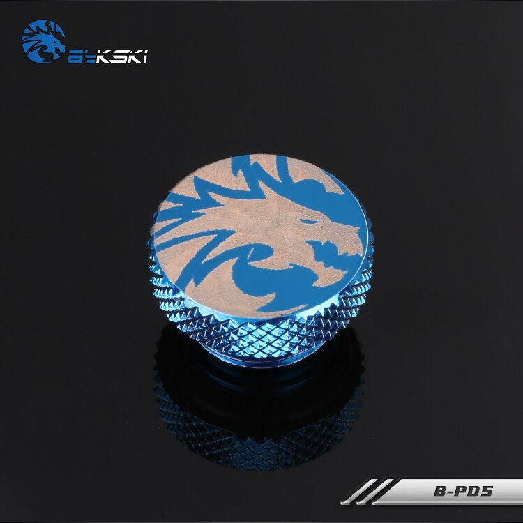 Bykski G1/4 End Caps Dragon Head Water Cooling B-PD5