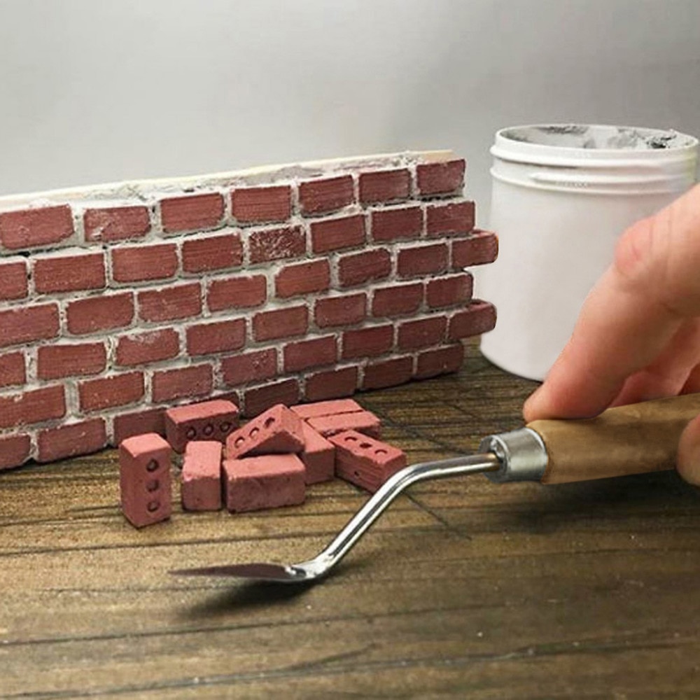 Mini Cement Bakstenen En Mortel Laat Je Bouwen Uw Eigen Kleine Muur Mini Bakstenen Speelgoed 12.26