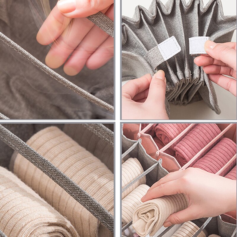 Bra Storage Drawers Panties Socks Ties Drawer Divider Closet Cabinet Wardrobe Organizer Home Foldable Clothes Organizer