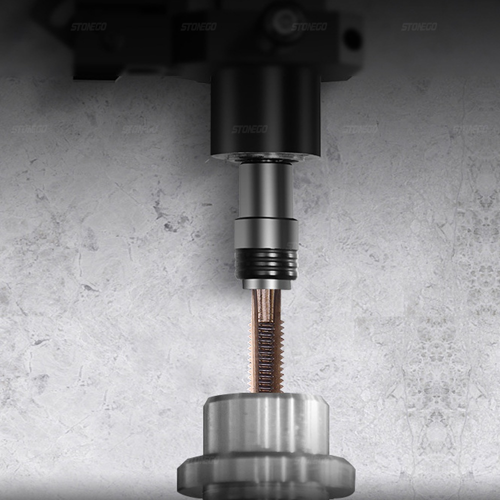 STONEGO HSS Co M35-E Machine Spiral Flute Taps Metric Screw Tap Right Hand Thread Plug Tap Drill, M3/M4/M5/M6/M8/M10/M12