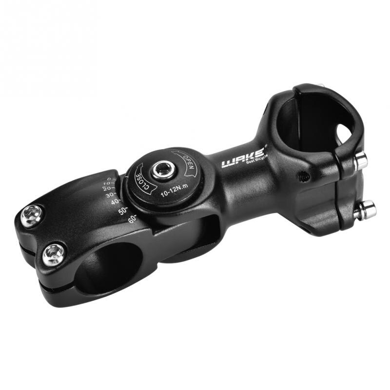 Bicycle Stem Aluminum Alloy Adjustable Bikes Stem 25.4*90mm Bike Bicycle Handlebar Stem for MTB Road Bike Cycling Accessories