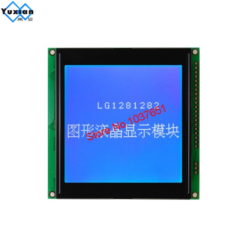 LCD module 128128 128X128 graphic display 88.4X88.4mm 20pin T6963C LG1281282 good industrial appliaction