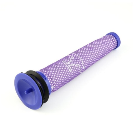 Filtro HEPA para aspiradora Dyson V7 V8 DC58 DC59 DC61 DC62 serie aspiradora de mano inalámbrica pieza de filtro Dyson: Gris claro
