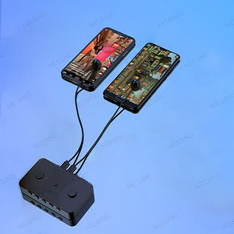 Universal Screen Clicker Mute Phone screen auto clicker physical linker Game Screen Touch Automatic connection For Android IPad8: 2 clicker