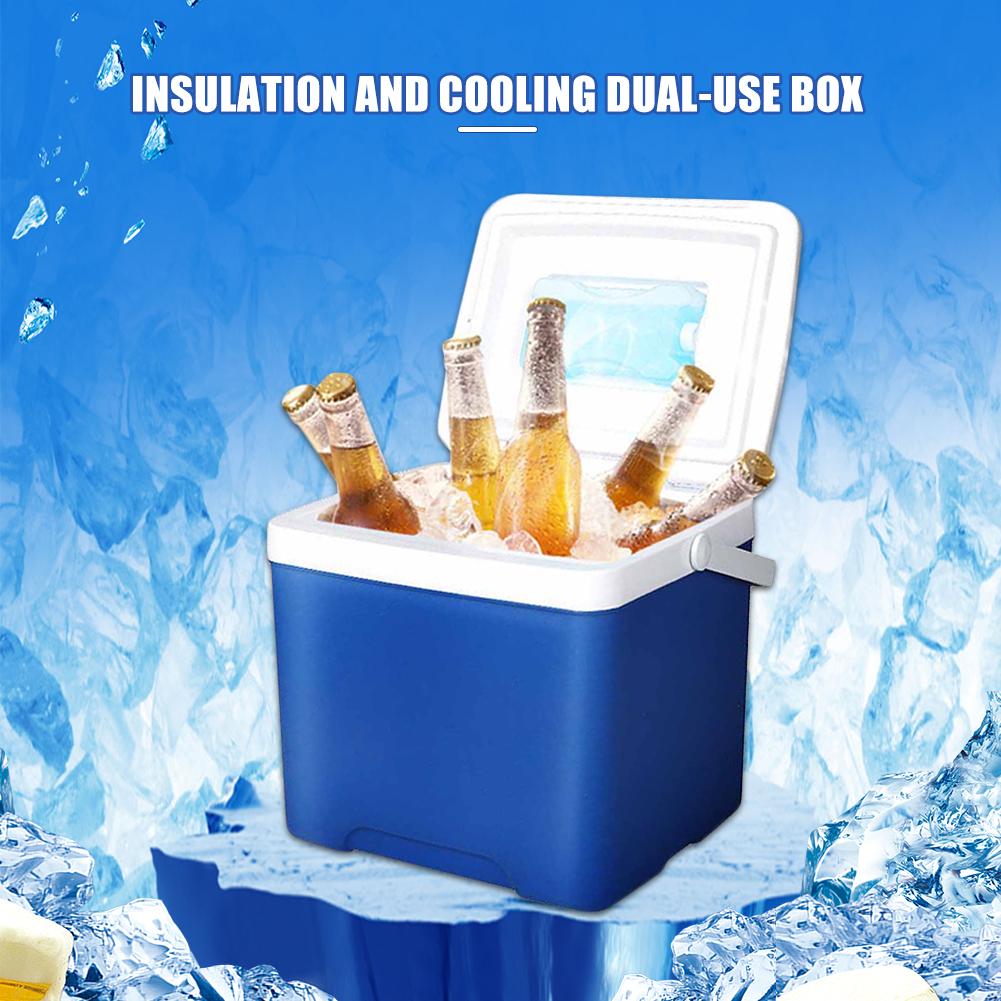 26L Small Refrigerator Camping Portable Cooler Outdoor Mini Refrigerator For Home Car Camp Traveling Fishing Ice Box