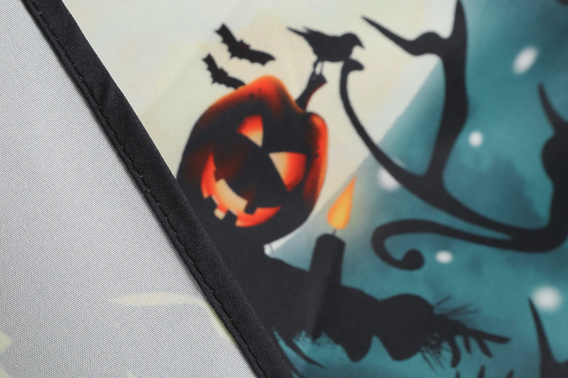 Contrast lace patchwork halloween print party night pleated dress women's festival clothing vintage midi dresses