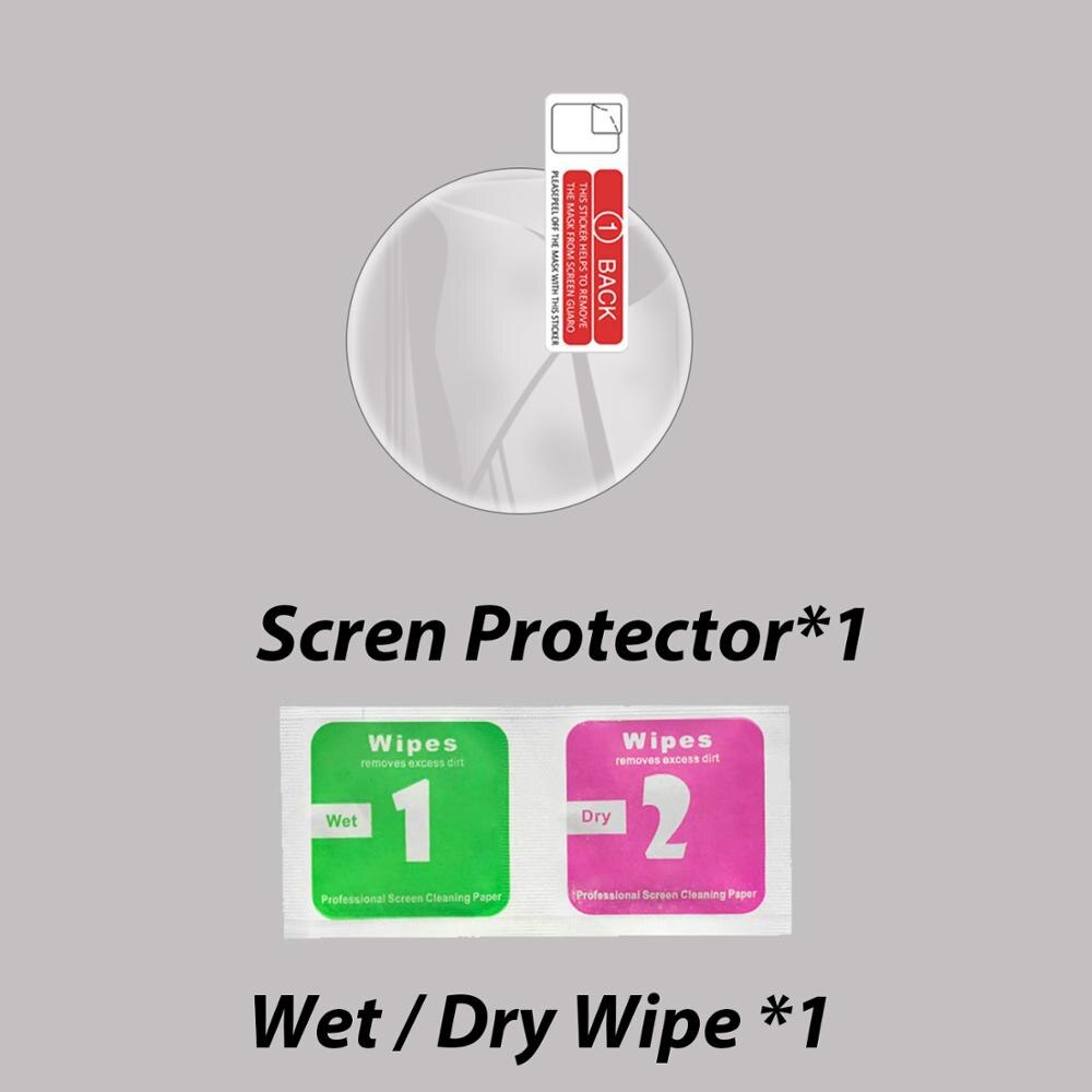 Screen Protector Voor Garmin Vivoactive 4S Zachte Hydrogel Beschermende Film Voor Garmin Vivoactive 4S Smart Horloge (Niet glas: 1 Piece