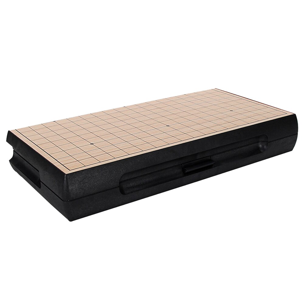 Chess Games Go Game Set Travel Go Board Game Magnetic Chess Board Game With Storage Plates For Adults and Kids