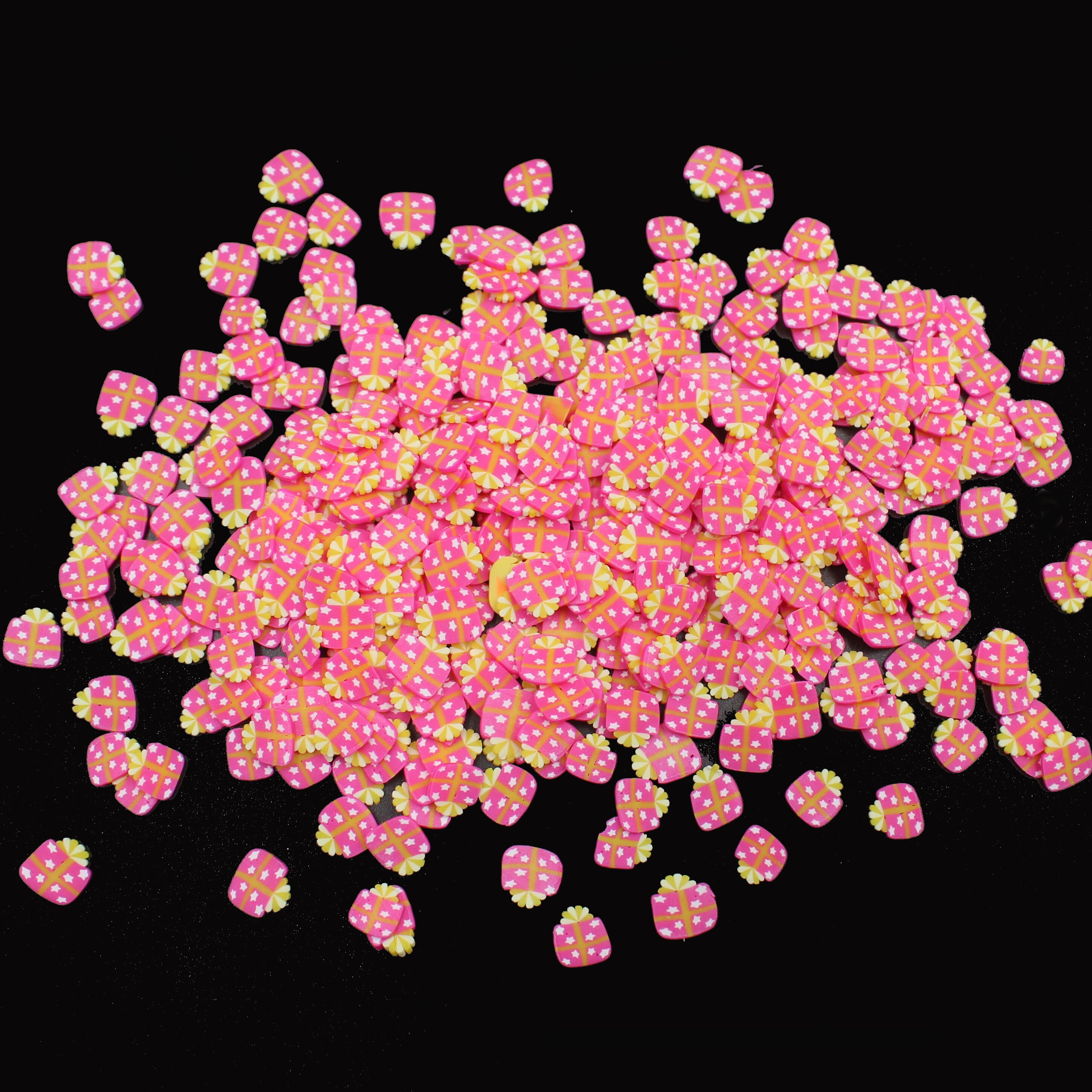 100g/Lot Box Slices Polymer Clay Package Soft Pottery for Christmas Decoration DIY Crafts Accessories