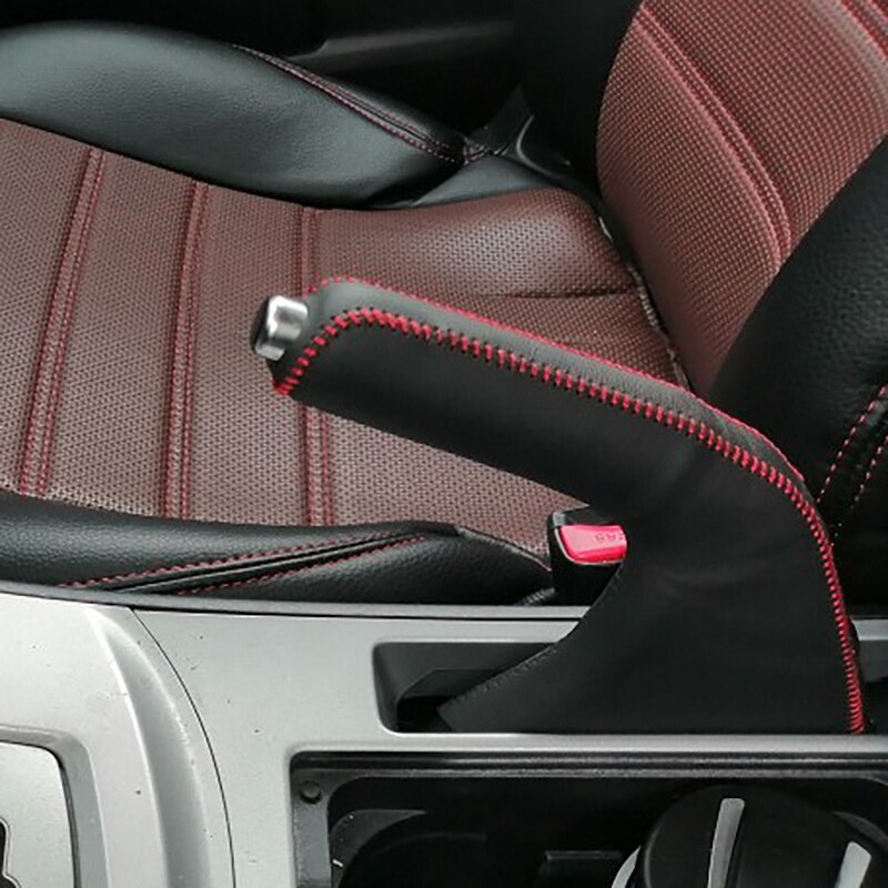 Auto Handrem Covers Case Voor Mazda 3 Auto Lederen Handrem Grips Cover