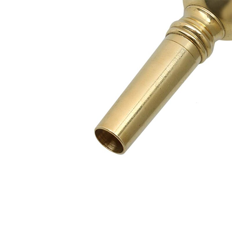 3.11 x 1.49 tommer guld trombone mundstykke dele 12c model til alt trombone