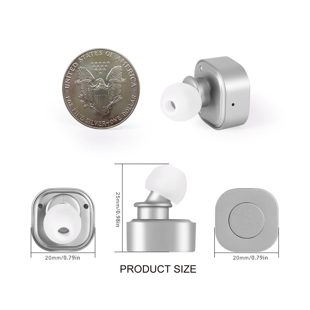 True Wireless Mini Super Long Time Standby Stereo Headset Earbuds Earphones and Headphones Earphone for Mobile Phone