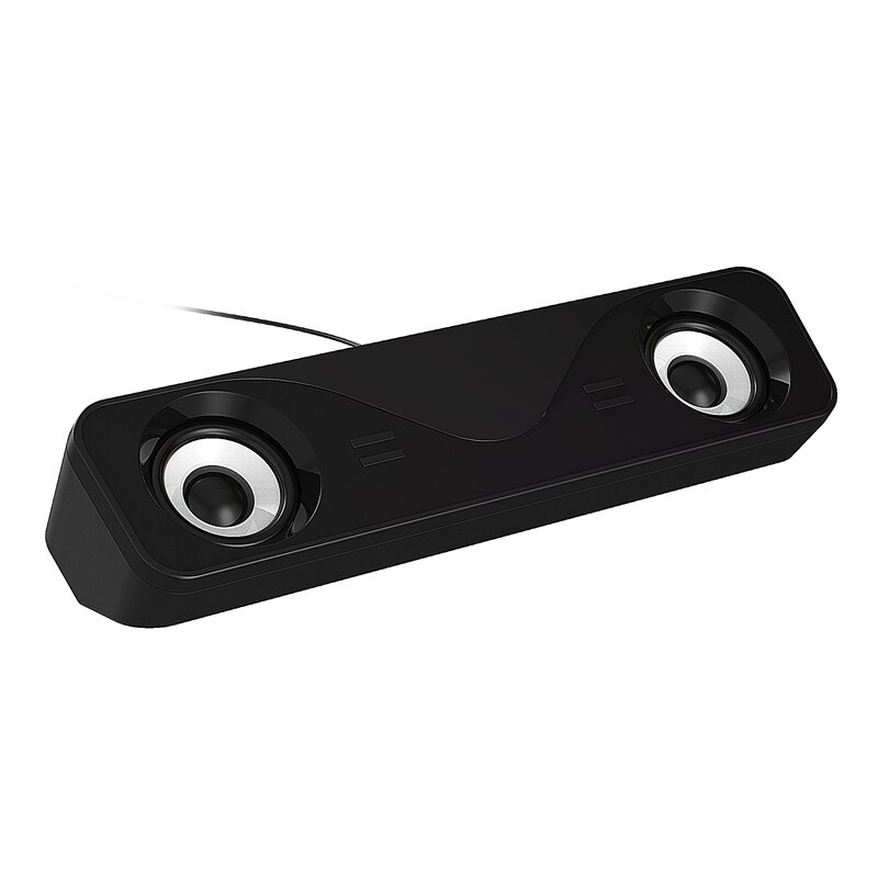 Computer Speakers Home Portable 3.5mm+USB Dual Speakers 3Wx2 AUX Desktop Laptop Speakers