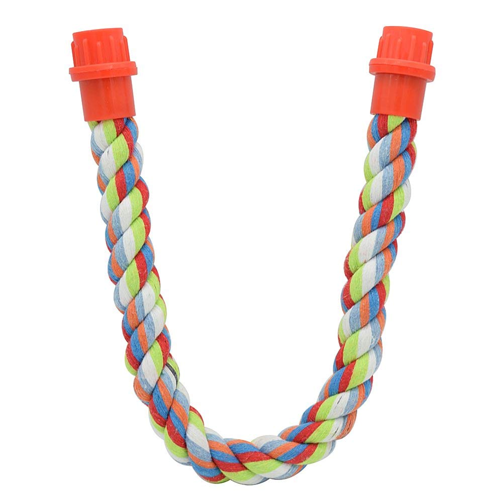 Vogels Touw Bungee Baars Spiraal Ladder Schommel Speelgoed Verstelbare Klimmen of Stand Bar voor Kleine Medium Papegaaien