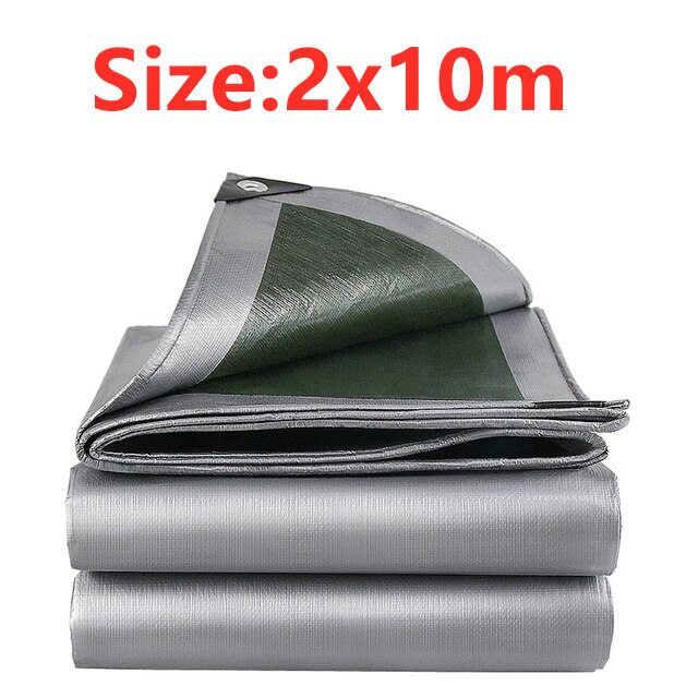 Outdoor waterproof PE tarpaulin 0.32mm awning garden plant shed truck shade sail pet dog roof