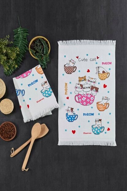 Tissu SERVIETTE découpage coton SERVIETTE haut VIP doux CHIC HART: Bleu marine