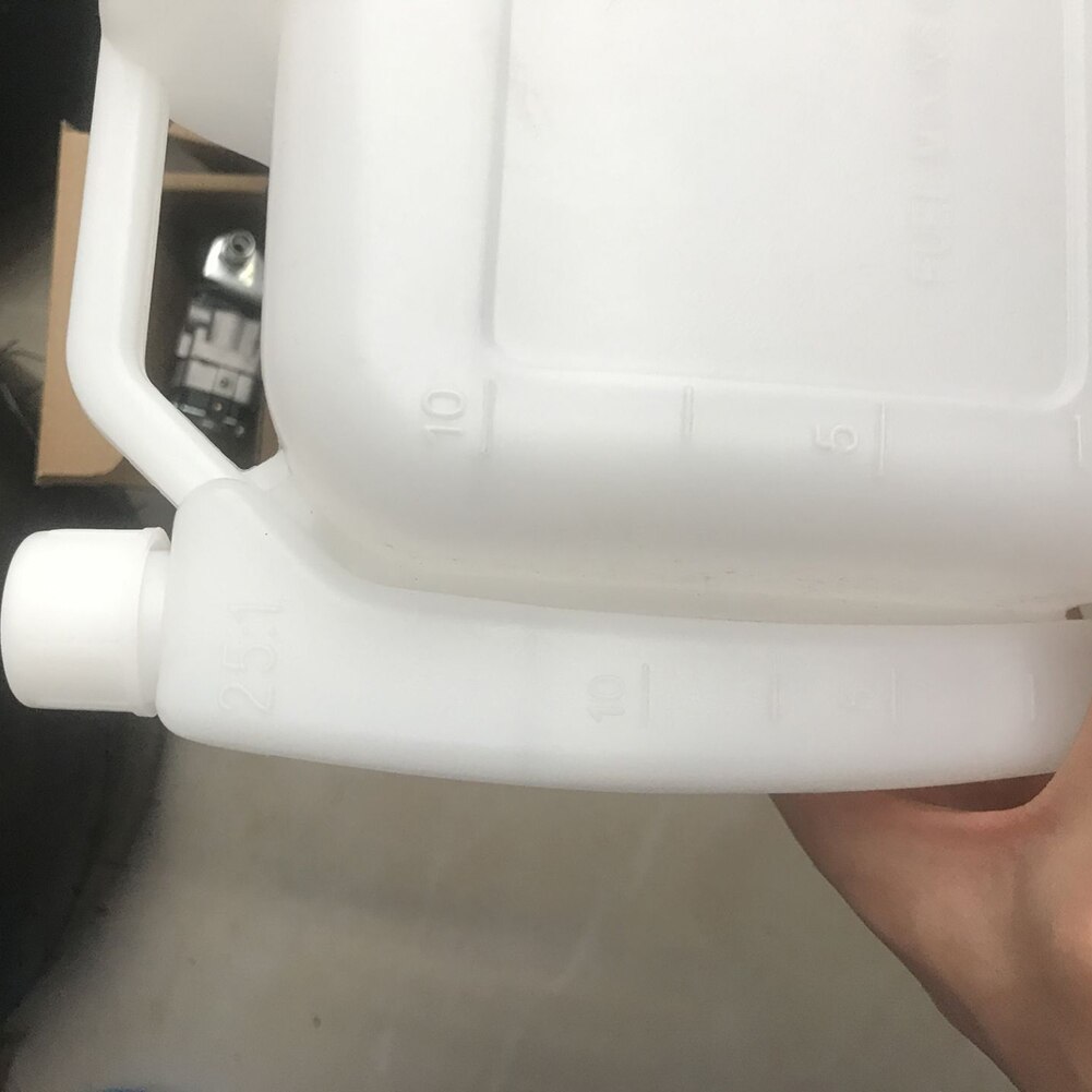 1L naczynie na olej benzyna butelka robić mieszania paliwa zbiornik 2 suwowy robić przycinarek robić piły łańcuchowej 1:25 50:1 kosiarka robić trawy linia Strimmers narzędzia ogrodowe