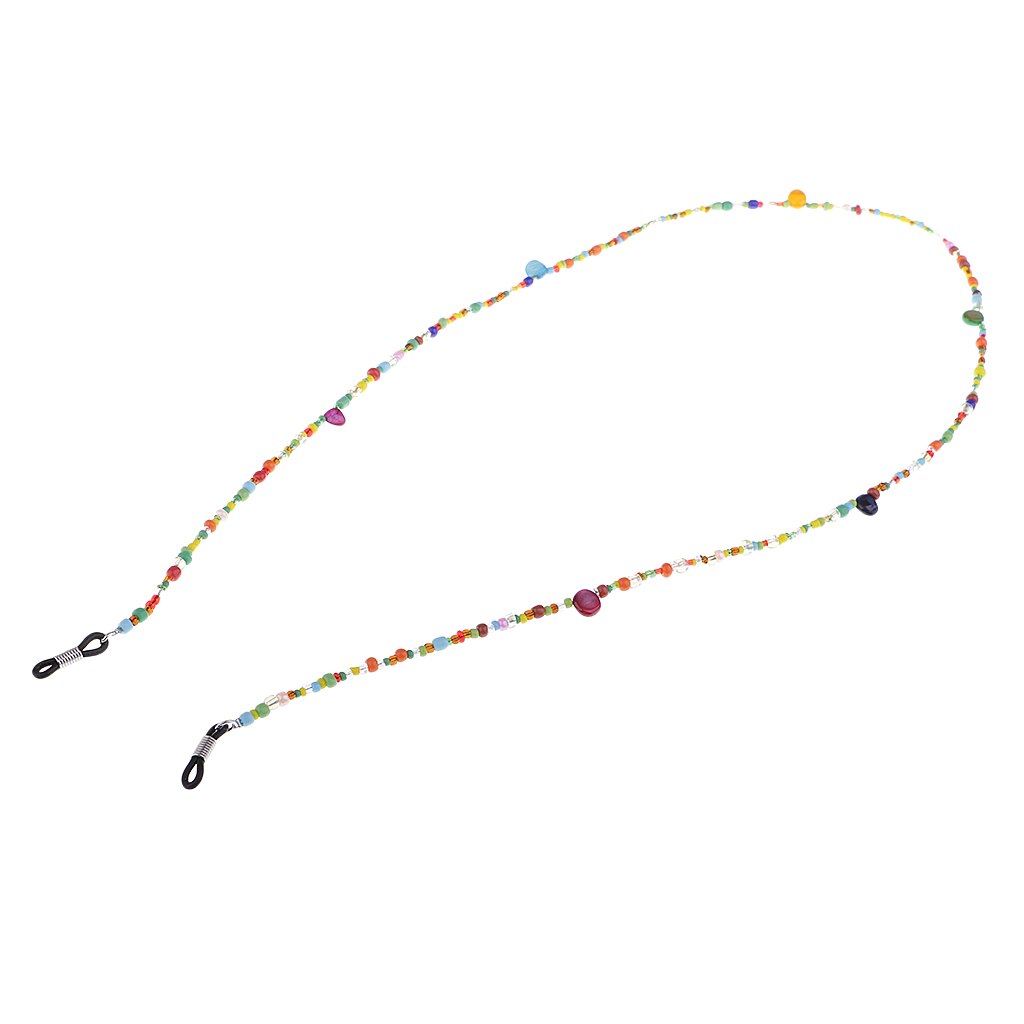 Acryl Kralen Kralen Lenzenvloeistof Ketting Sunglass Houder Ketting Anti Slip Haken Houder Keeper Lanyard Ketting Voor Bril