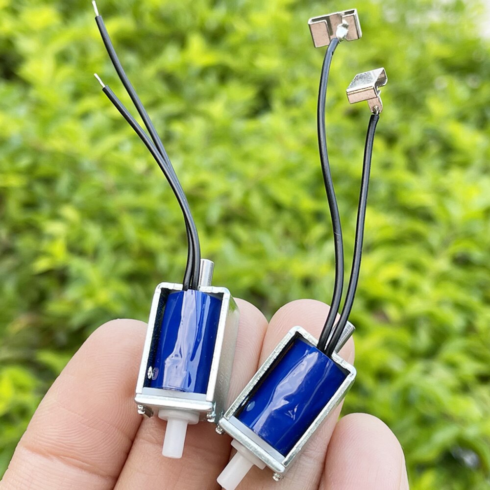DC 3.7V 5V micro elettrovalvola elettrica N/C valvola di rilascio aria normalmente chiusa interruttore valvola di controllo elettrico a 2 gareggiare per valvola gas