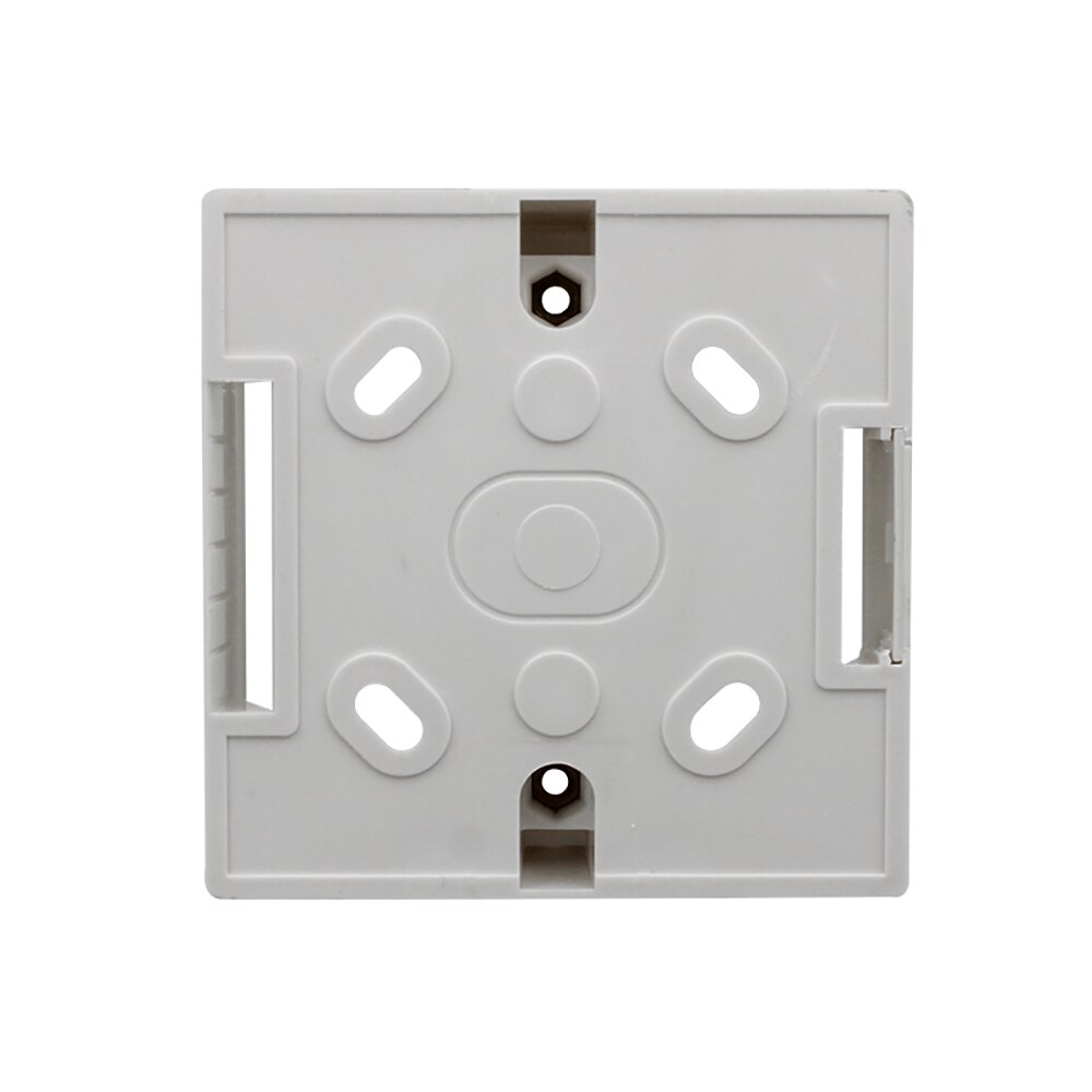 Wall Switch Socket 86 Bottom Box Dark Box White Type Switch Socket Base Outfit Junction Box Surface Mount