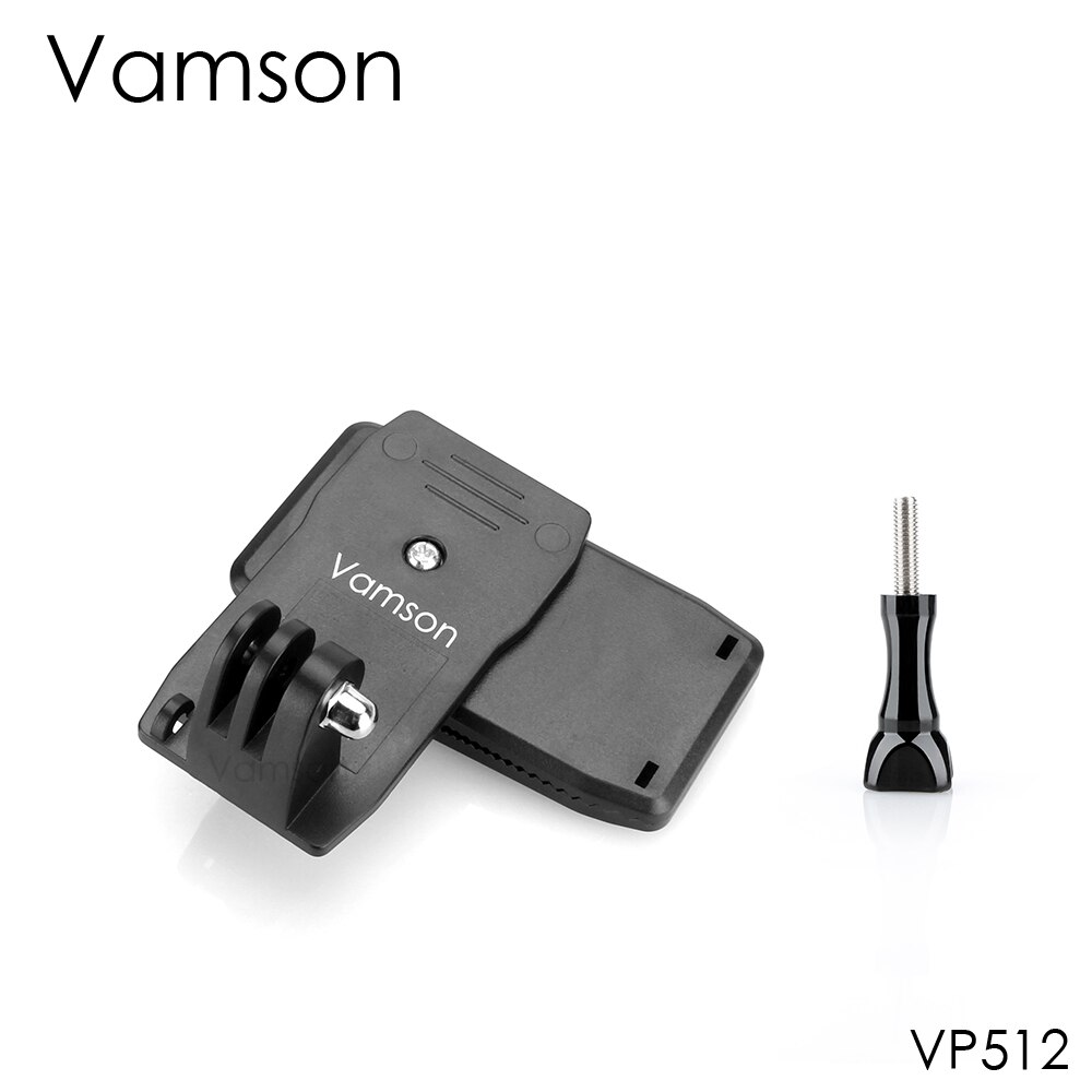 移動プロ 7 6 5 セッションためアクセサリーバックパッククリップ固定ブラケットベース dji OSMO ため XiaoYi 4 18K Vamson VP526: VP512-LS