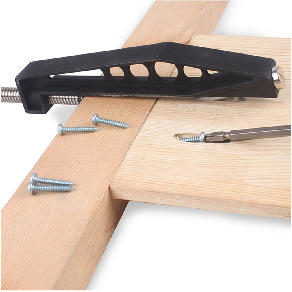 Universal Woodworking Pocket Hole Joints Fixed Clamp Drill Slant Hole Pull Clip Slant-hole Drilling Accessories