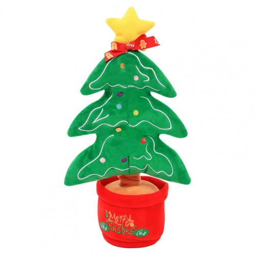 Kids Dansen Elanden Kerstboom Pinguïn Speelgoed Elektronische Knuffels Zingen Verlichting Vroege Onderwijs Grappig Kerstcadeau: Christmas Tree