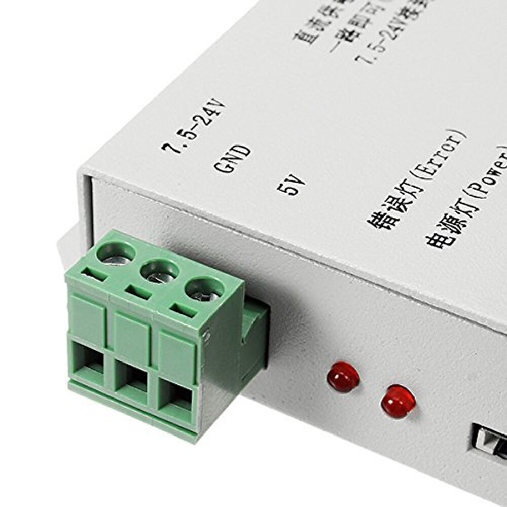 DC5~24V T-1000S 256G RGB Controller T1000S SD Card APA102 WS2801 WS2811 WS2812B LPD6803 DMX512 LED 2048 Pixels Controller