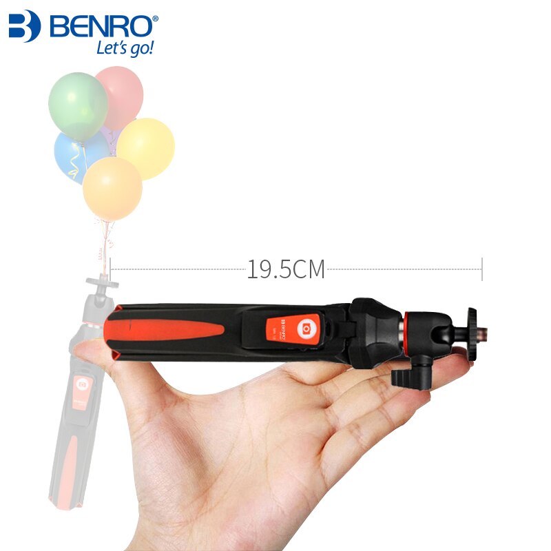 Benro MK10 Desktop 4 in 1 Erweiterbar Selfie Stick Live Halter Bluetooth Fernbedienung Für IPhone GoPro Huiwei MI Telefon