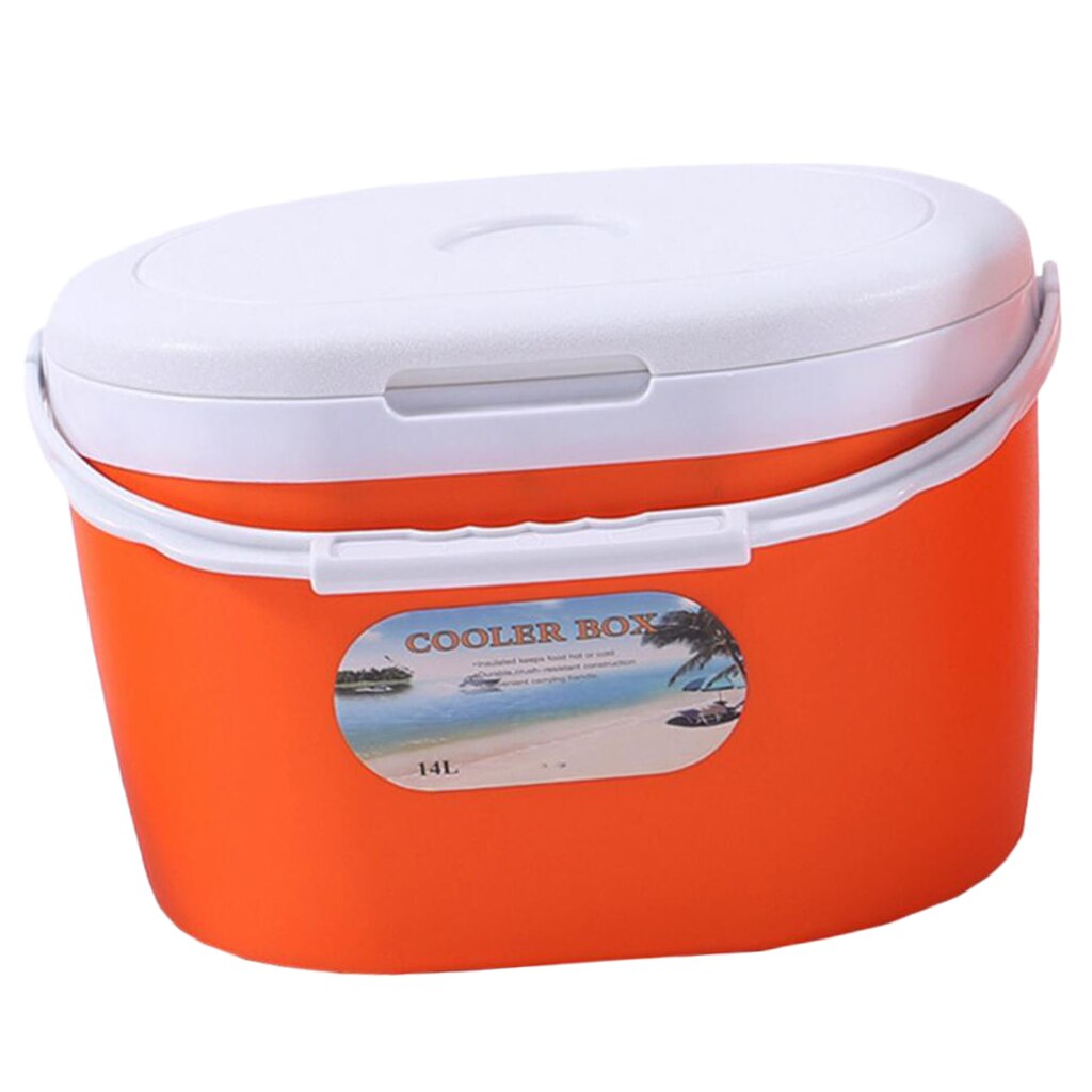 Heavy-Duty Cooler, Ice Bucket Insulated Box for Camping Picnic Lunch Food Beverage Ice Cooler