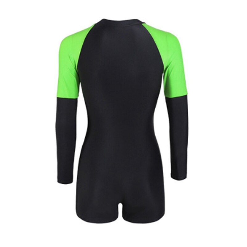 Shorty våtdräkt dam m neopren termisk baddräkt ryggdragkedja för dykning surfing snorkling simning xl
