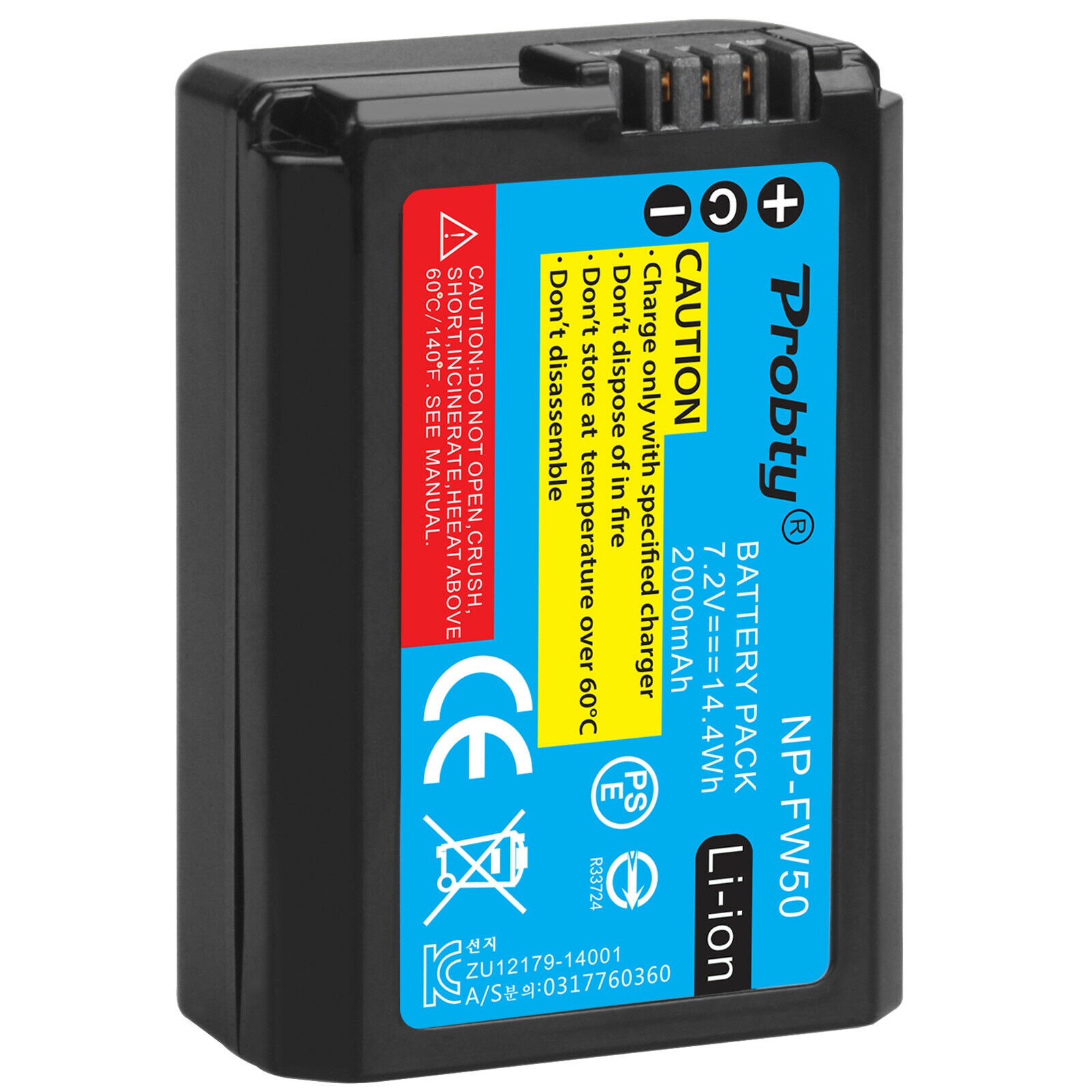 4 Stuks 2000 Mah NP-FW50 Np FW50 Batterij + Led Usb Dual Charger Voor Sony A6000 A6400 A6300 A6500 A7 a7II A7RII A7SII A7S A7S2 A7R: 1 Batteries