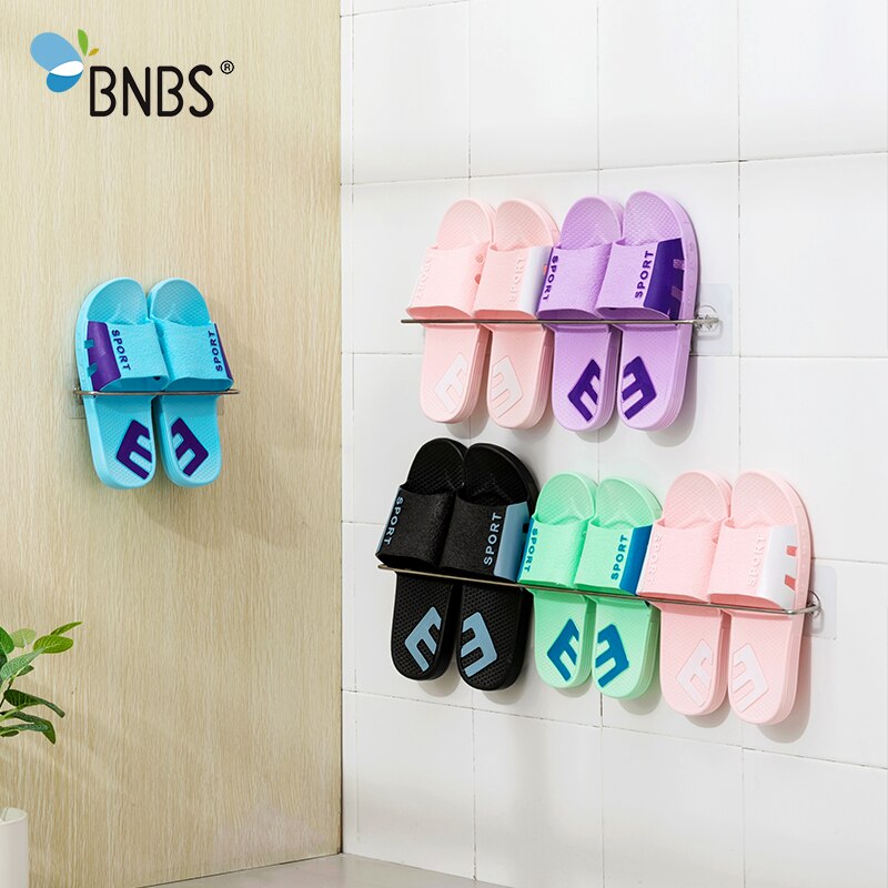 Show Rack For Slippers Wall Shelf Shoe Rack Organizer Hooks On The Wall S... – Grandado