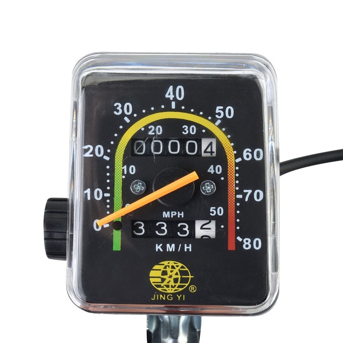Bicycle Versatility Computer Classic Analog Resettable Bike Speedometer Odometer Speed Mileage Indicator Cycling Stopwatch: Default Title