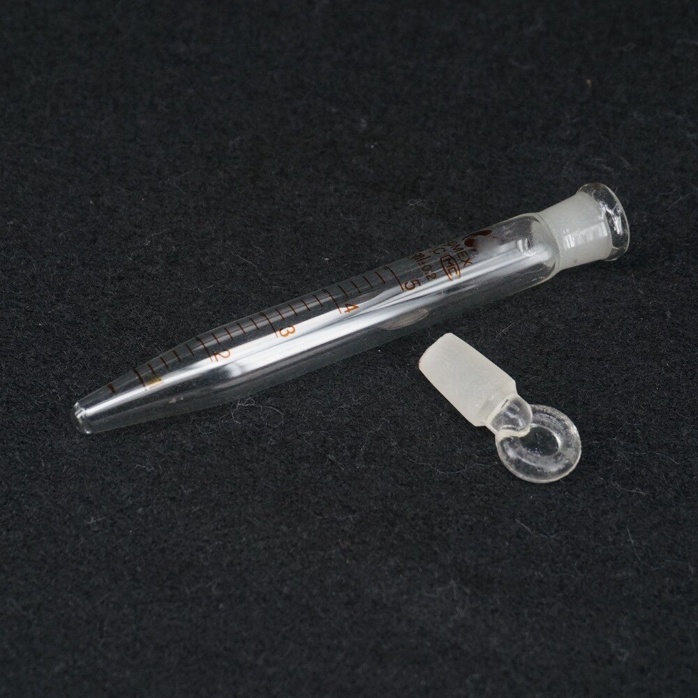 5-100ml Lab Glass Conical Bottom Centrifuge Tube Scaled With Stopper Glassware